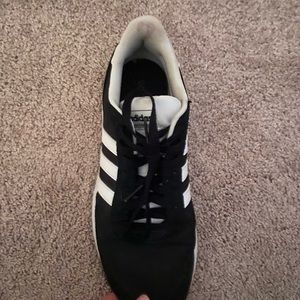 black adidas